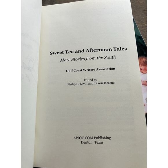 Sweet Tea and Afternoon Tales/ Tea cakes And Afternoon, Signed Mississippi - Picture 7 of 8